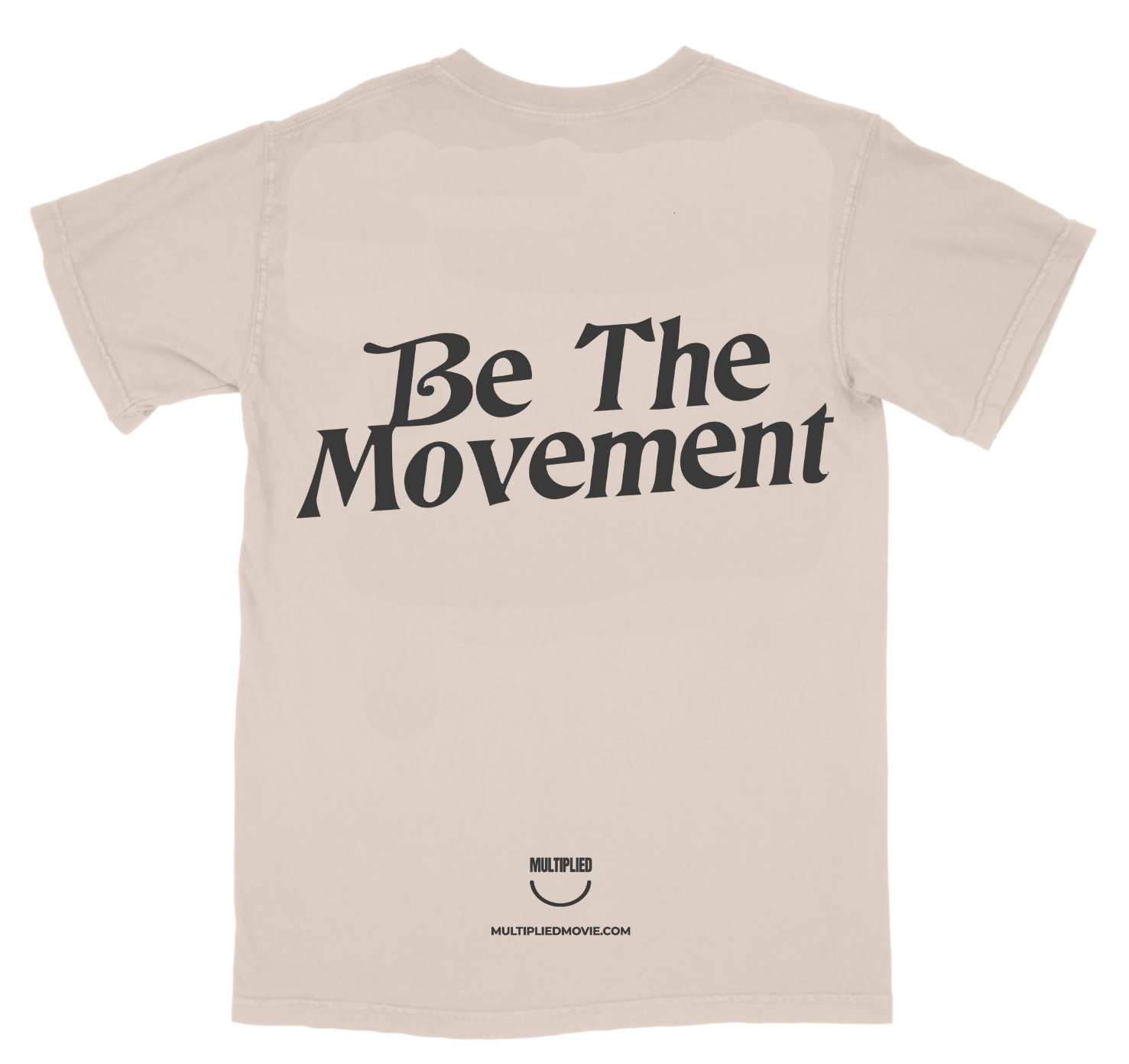 Tan BE THE MOVEMENT T BACK2